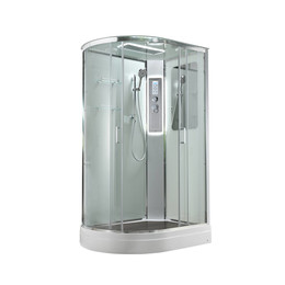 Гидробокс Avacan 120x90 см A2912RLED, хром/прозрачное (безсиликоновая сборка) - фото 