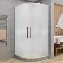 Душевое ограждение Avacan 100х100 см HC100MT, хром/матовое - фото 