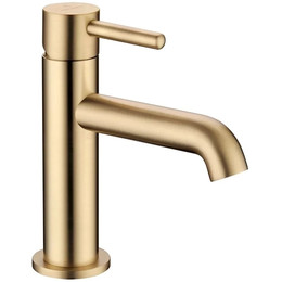 Смеситель для раковины Grocenberg GB2099MG, матовое золото - фото 