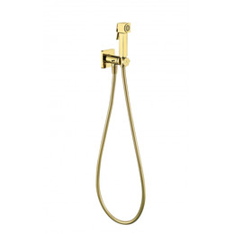 Набор для гигиенического душа Grocenberg GB005GO (со скрытой частью и прогрессивным картриджем) золото - фото 