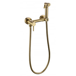 Набор для гигиенического душа Grocenberg GB103N-BR, бронза - фото 