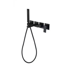 Смеситель для ванны Grocenberg GB5060BL, чёрный матовый - фото 