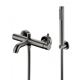 Смеситель для ванны Grocenberg GB8099BG, графит - фото 