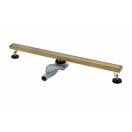 Трап Grocenberg 80 см T800MG, матовое золото (под плитку) - фото 