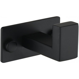 Крючок Grocenberg AC0011BL, цвет чёрный матовый - фото 