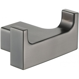 Двойной крючок Grocenberg AC0018BG, цвет графит - фото 