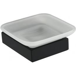 Мыльница Grocenberg AC0023BL, цвет чёрный матовый - фото 