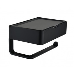 Держатель для туалетной бумаги Grocenberg AC0050BL, цвет чёрный матовый - фото 