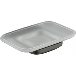 Мыльница Grocenberg AC0058BG, цвет графит - фото 