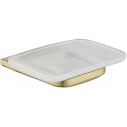 Мыльница Grocenberg AC0058MG, цвет матовое золото - фото 