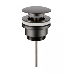 Донный клапан Grocenberg GB106BG, графит - фото 