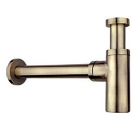 Сифон для умывальника Grocenberg GB210BR, бронза - фото 