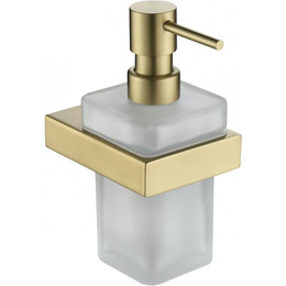 Дозатор для жидкого мыла Grocenberg AC0028MG, цвет матовое золото - фото 