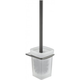 Ёршик для унитаза Grocenberg AC0057BG, цвет графит - фото 