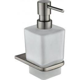Дозатор для жидкого мыла Grocenberg AC0064NK, цвет никель - фото 