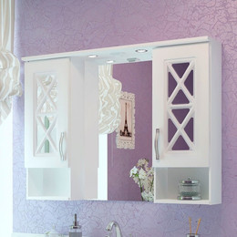 Зеркало-шкаф EvaGold Duglas 100 см EG010024 - фото 