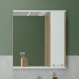 Зеркало-шкаф EvaGold Шимо 65 см R EG010163, шимо - фото 