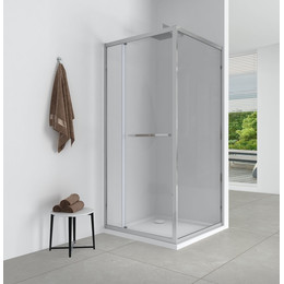 Душевое ограждение EvaGold 90х90 см EG220078, хром/прозрачное - фото 