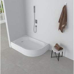 Поддон акриловый EvaGold 120х80 см EG230023 L - фото 