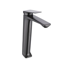 Смеситель для раковины высокий EvaGold Vesta EG400087, оружейная сталь - фото 