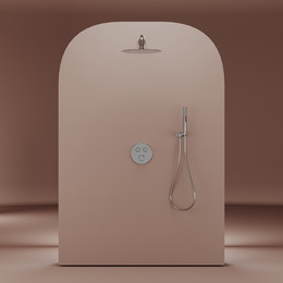 Душевая система для душа с термостатом Sancos Link SC3005CH - фото 