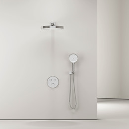 Душевая система для душа с термостатом Sancos Space SC3006CH - фото 