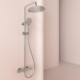 Душевая стойка с термостатом Sancos Kanedo SC7200CH - фото 