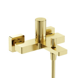 Смеситель для ванны Sancos Nexus SC9014BG, брашированное золото - фото 