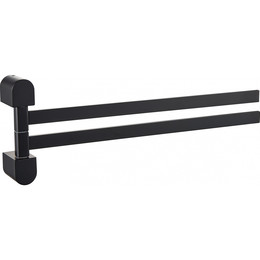 Держатель для полотенца Wonzon & Woghand Carbon WW-7731, цвет чёрный матовый - фото 