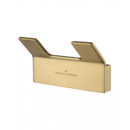 Двойной крючок Wonzon & Woghand Lotte WW-8325-BG, цвет золото брашированное - фото 