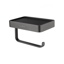 Держатель для туалетной бумаги Wonzon & Woghand Graffity WW-9336, цвет тёмный графит брашированный - фото 