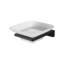 Мыльница Wonzon & Woghand Eclipse WW-9122-BL, цвет чёрный глянцевый - фото 