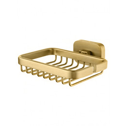 Мыльница Wonzon & Woghand Graffity WW-9324-BG, цвет золото брашированное - фото 