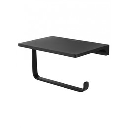 Держатель для туалетной бумаги Wonzon & Woghand Eclipse WW-9126-BL, цвет чёрный матовый - фото 