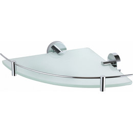 Стеклянная полка угловая Wonzon & Woghand Easy WW-8117 - фото 