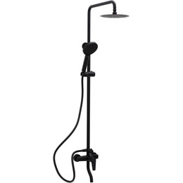 Душевая стойка Allen Brau Eclipse 5.E1007-31, чёрный матовый - фото 