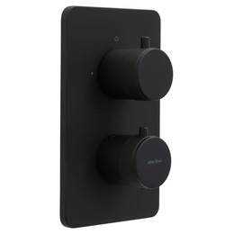 Смеситель для ванны с термостатом Allen Brau Priority 5.31213-31 (со скрытой частью) чёрный матовый - фото 