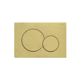 Кнопка смыва Cezares Stylus STYLUS-BTN-BORO, брашированное золото - фото 