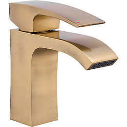 Смеситель для раковины Gappo Jacob G1007-4, бронза - фото 