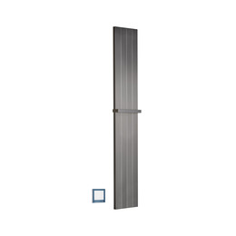 Полотенцесушитель электрический Boheme FLAT П4 1500x250 мм 725-GM, графит - фото 