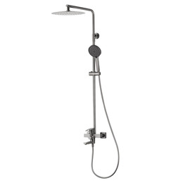 Душевая стойка Wonzon & Woghand Frame WW-88739010-BGM, тёмный графит брашированный - фото 