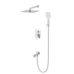 Душевая система для ванны Wonzon & Woghand Flex WW-88939072-BN, никель брашированный - фото 