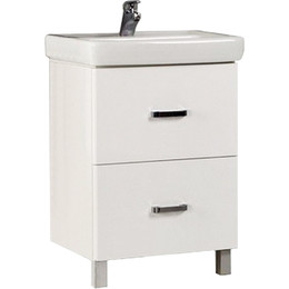 Тумба напольная с раковиной Акватон Америна 80Н см 1A1694K1AM010, белый - фото 