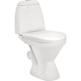 Унитаз-компакт Santek Римини 1.WH30.2.130 с крышкой дюропласт - фото 