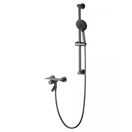 Смесители для ванны Wonzon & Woghand Click WW-FE05L222-BGG, тёмный графит - фото 