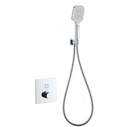 Смесители для душа с термостатом Wonzon & Woghand WW-D1017-B-CR (со скрытой частью) - фото 