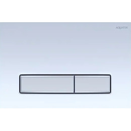 Кнопка смыва Aquatek Slim KDI-0000022, белый глянцевый - фото 