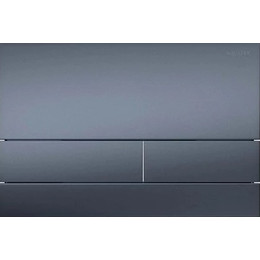 Кнопка смыва Aquatek KDI-0000054, оружейная сталь - фото 