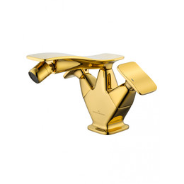 Смеситель для биде Wonzon & Woghand Shakespeare WW-655001-DG, золото - фото 