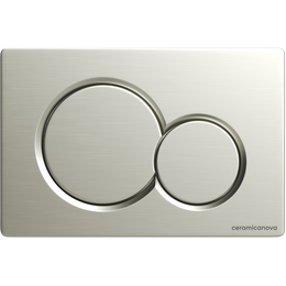 Кнопка смыва Ceramicanova Balance Sphere CN12-003BN, брашированный никель - фото 